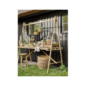 Mesa MALON 178x75cm de Comedor, Bambú Natural - Bloomingville 82064225 2