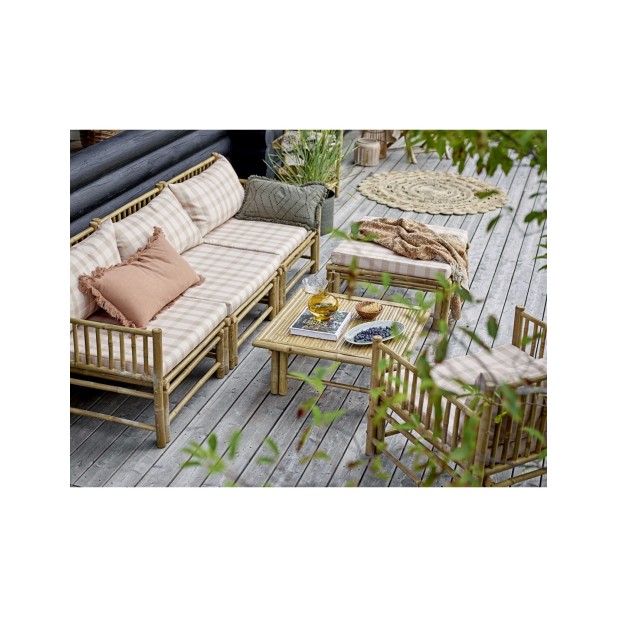 Puf Modular KORFU, Bambú Natural -...