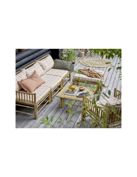 Puf Modular KORFU, Bambú Natural - Bloomingville