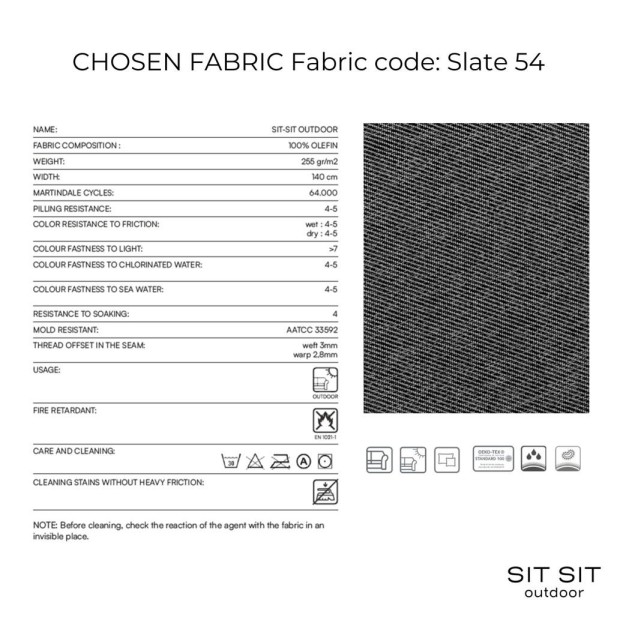 "DANDY" END MODULE -  DARK GRAY - Sit...