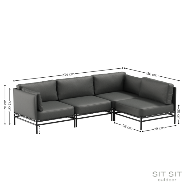 "DANDY" 3 + SINGLE MODULE -  DARK...