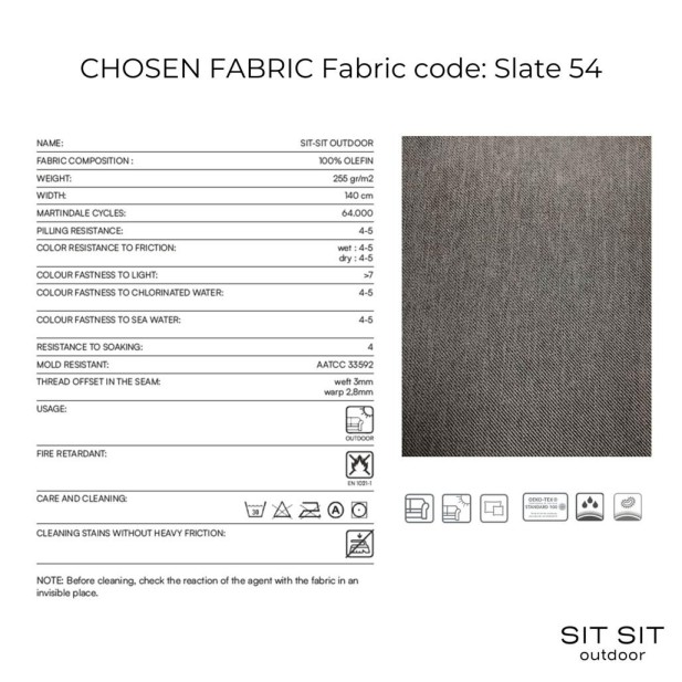 "DANDY" 3' -  DARK GRAY - Sit Sit "DANDY" 3' -  DARK GRAY - Sit Sit