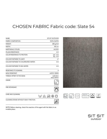 "DANDY" 3' -  DARK GRAY - Sit Sit