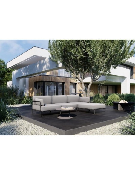 "SALVE" PUF MODULE -  GRAY - Sit Sit