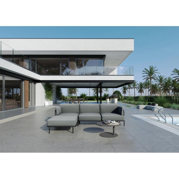 "SALVE" 3' + PUF MODULE -  GRAY - Sit... "SALVE" 3' + PUF MODULE -  GRAY - Sit...