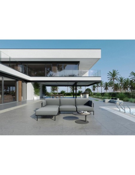 "SALVE" 3' + PUF MODULE -  GRAY - Sit Sit