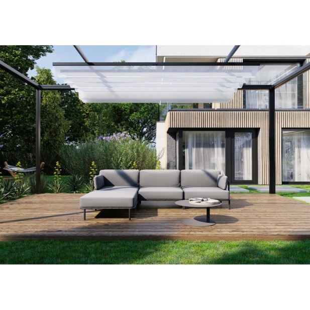 "SALVE" 3' + PUF MODULE -  GRAY - Sit... "SALVE" 3' + PUF MODULE -  GRAY - Sit...