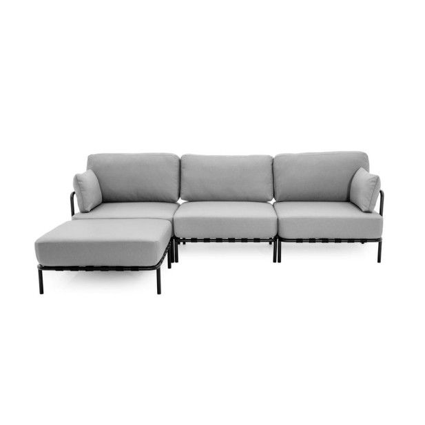 "SALVE" 3' + PUF MODULE -  GRAY - Sit... "SALVE" 3' + PUF MODULE -  GRAY - Sit...