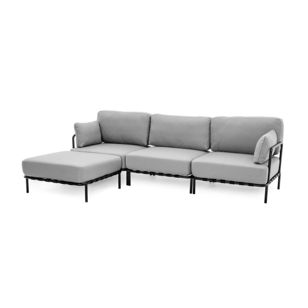 "SALVE" 3' + PUF MODULE -  GRAY - Sit... "SALVE" 3' + PUF MODULE -  GRAY - Sit...
