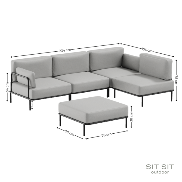 "SALVE" 3' + SINGLE AND PUF MODULE -...