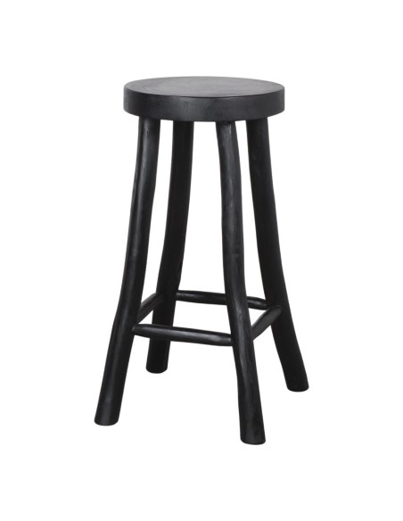 Taburete Alto DRIFT 72 cm, Madera Negra