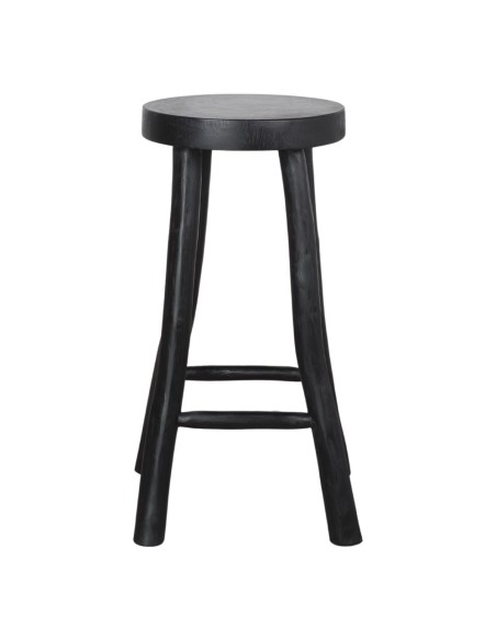 Taburete Alto DRIFT 72 cm, Madera Negra - Vackart