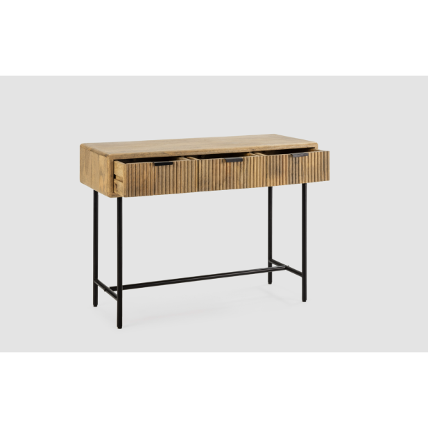 Consola WAVY 100 cm, Mango Natural /...