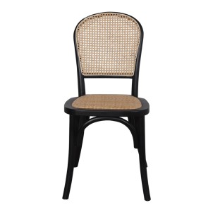 Silla VIVENDI, madera de olmo negra - Vackart 2