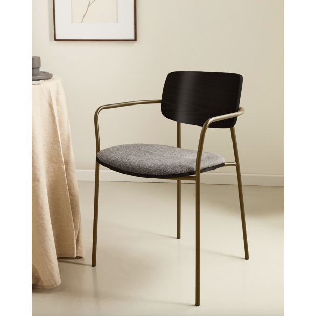 Silla Maureen chapa fresno acabado... Silla Maureen chapa fresno acabado...