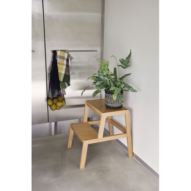 Taburete ALP, Roble Natural - Hübsch Taburete ALP, Roble Natural - Hübsch