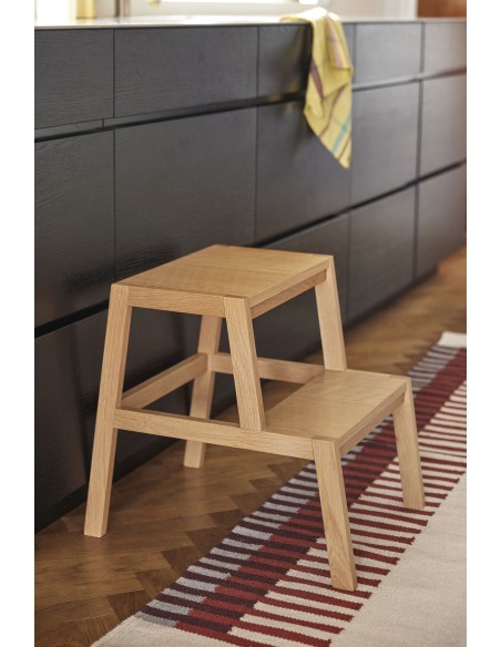 Taburete ALP, Roble Natural - Hübsch