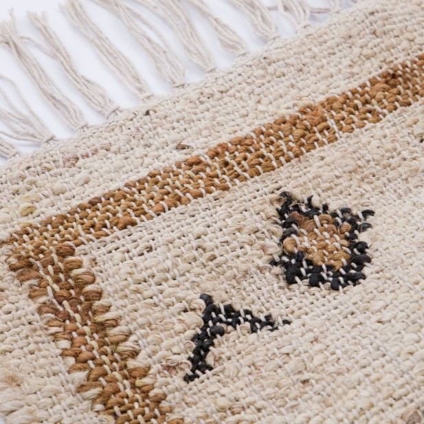 Alfombra HDKESH 170x40 cm, Yute /...