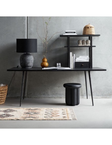 Alfombra HDKESH 170x40 cm, Yute / Algodón Beige - House Doctor