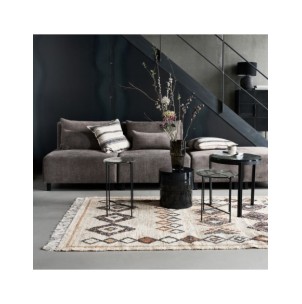 Alfombra, HDKESH 200x140cm Yute / Algodón Beige House Doctor 205080700 2