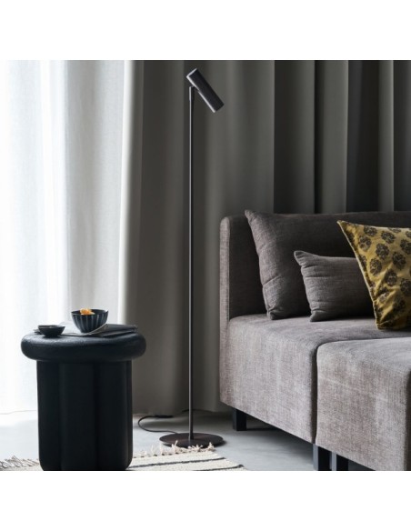 Alfombra HDSIMA 140x70 cm, Yute Negro / Natural - House Doctor