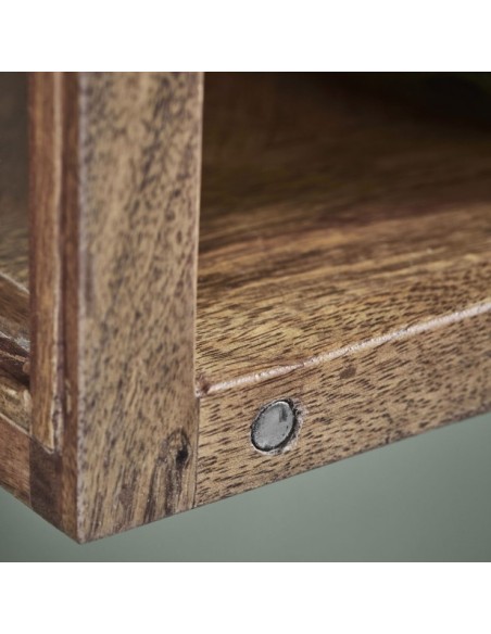 Vitrina HDMONTRE 40x80 cm, Mango Marrón Antiguo / Cristal - House Doctor