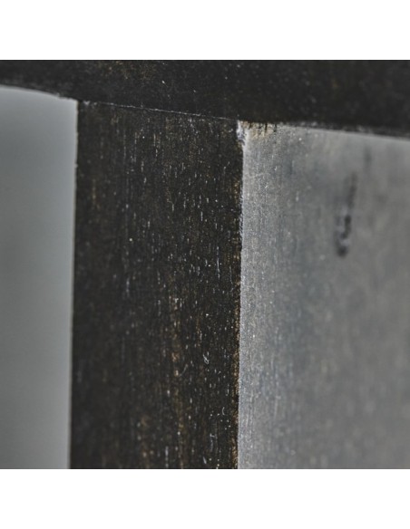 Estantería HDSET 100x80 cm, Mango Negro - House Doctor