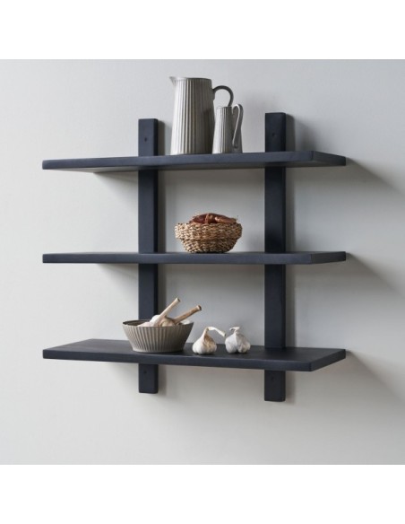 Estantería HDSET 75x75 cm, Mango Negro - House Doctor