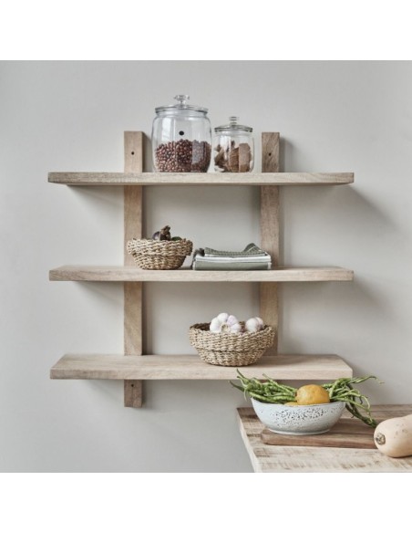 Estantería HDSET 75x75 cm, Mango Natural - House Doctor