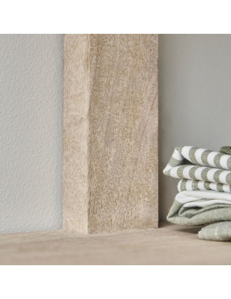 Estantería HDSET 75x75 cm, Mango Natural - House Doctor