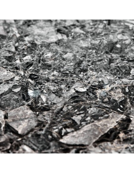 Mesa HDGAYA Ø120 cm de Comedor, Mármol Marrón - House Doctor