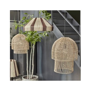 Pantalla Lámpara HDGETTI Ø36 cm, Ratán Natur - House Doctor. 266550003 2