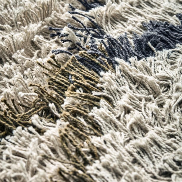 Alfombra HDINDI 200x140 cm, Algodón...