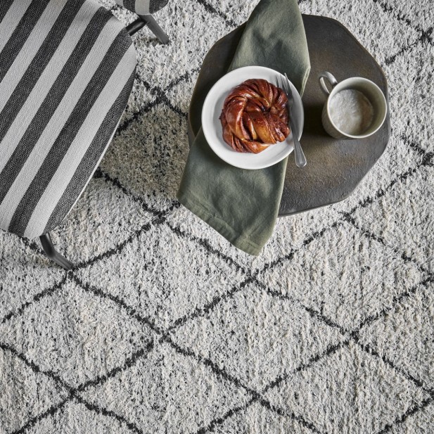 Alfombra HDCRUZ 200x140 cm, Blanco...