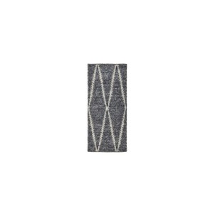 Alfombra HDKIN 200x90 cm, Blanco Roto / Negro - House Doctor 206230060