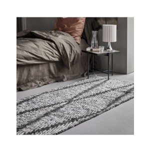 Alfombra HDKIN 200x90 cm, Blanco Roto / Negro - House Doctor 206230060 2