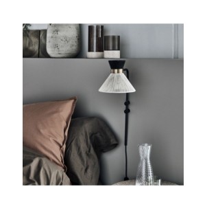 Aplique HDCORD, Metal Negro/Latón - House Doctor. Vackart. 206100402 2