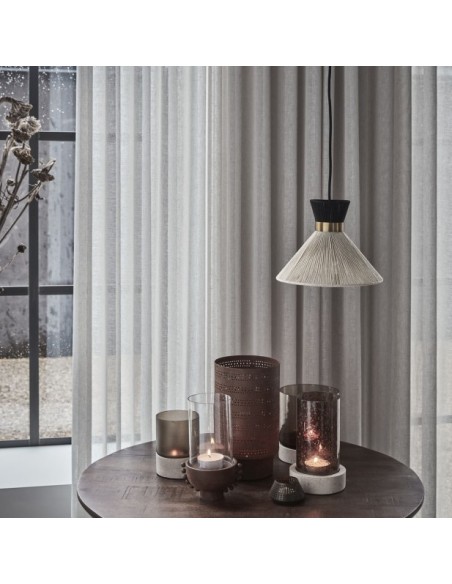 Lámpara de Techo HDCORD, Metal Negro/Latón - House Doctor