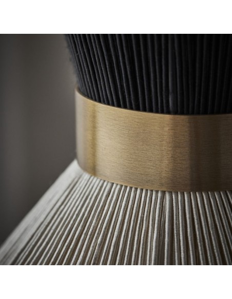 Lámpara de Techo HDCORD, Metal Negro/Latón - House Doctor