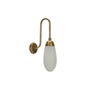 Aplique HDDROP, Latón Antiguo / Cristal Opal - House Doctor. 203662610