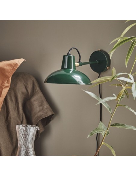 Aplique HDDesk Ø18 cm, Metal Verde - House Doctor