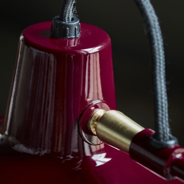 Lámpara de Mesa HDDesk, Metal Rojo -...