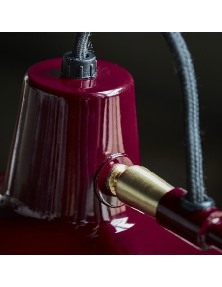 Lámpara de Mesa HDDesk, Metal Rojo - House Doctor