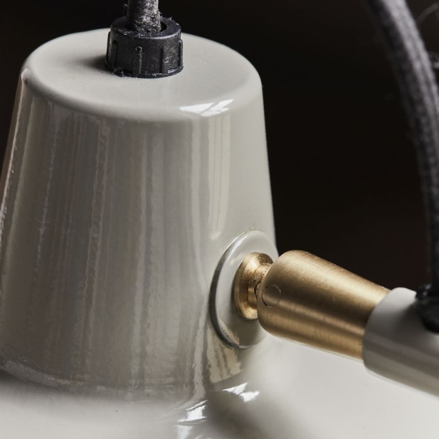 Lámpara de Mesa HDDesk, Metal Gris -...