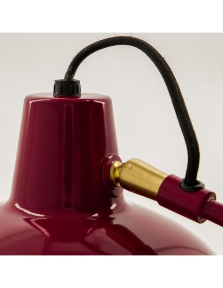 Aplique HDDesk Ø18 cm, Metal Rojo - House Doctor