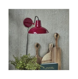 Aplique HDDesk Ø18 cm, Metal Rojo - House Doctor. Vackart. 203662629 2