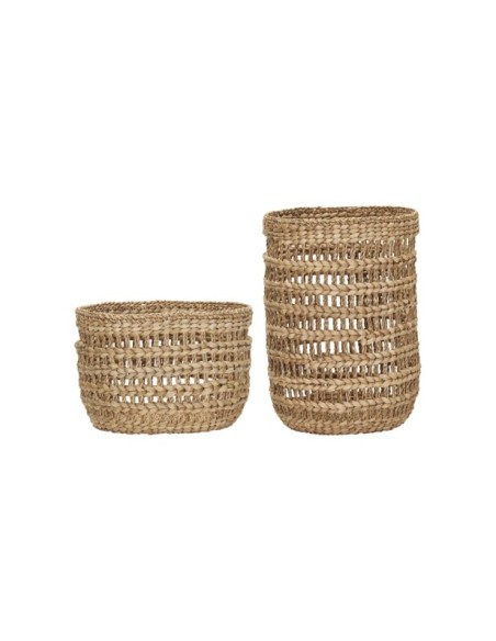 Set 2 Cestas HDRAMLA, Algas Marinas / Natural - House Doctor