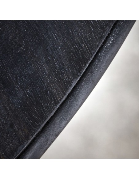 Mesa HDSHAKER Ø120 cm de Comedor, Mango Negro - House Doctor