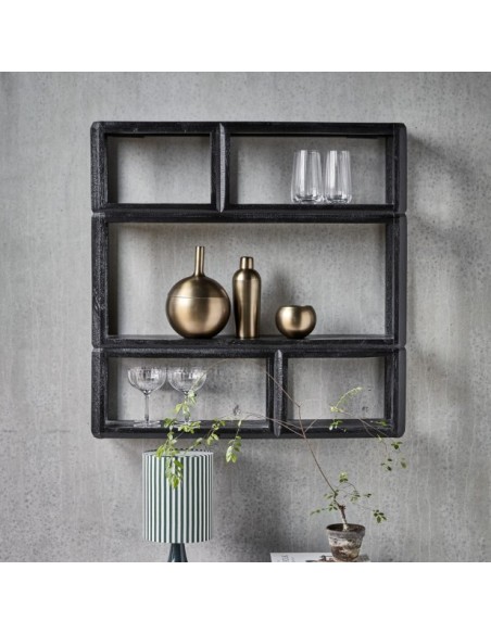 Estantería HDMONO, Mango Negro - House Doctor