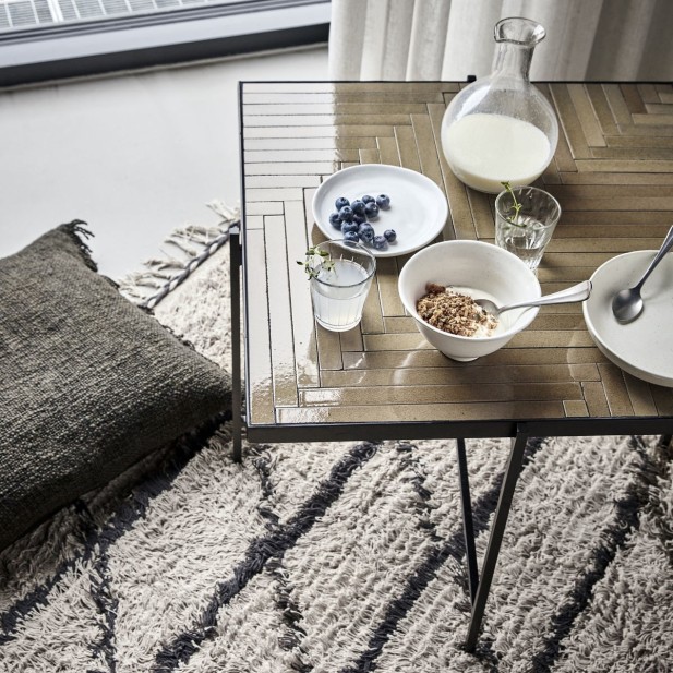 Mesa de Centro HDGRADE 63x63 cm,...